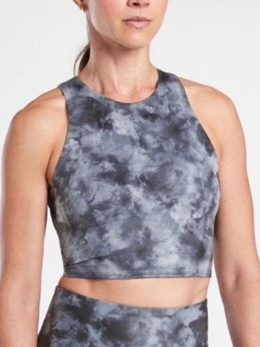 Athleta Conscious Crop Longline Sports Bra size 1X